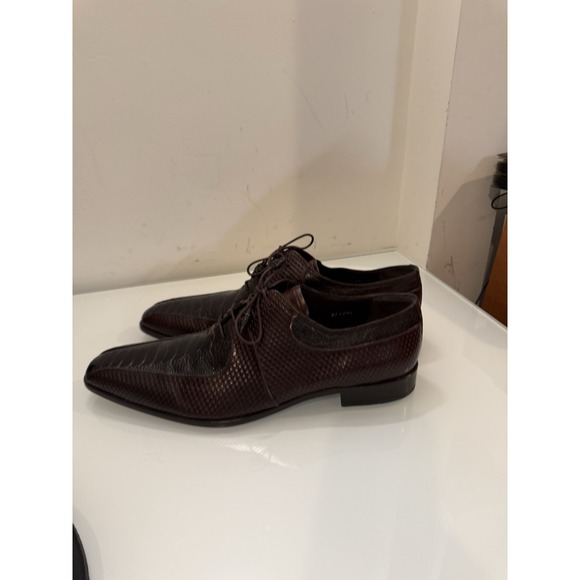 Mezlan Brown Genuine Ostrich Men\'s Loafer Size 13M main image 7